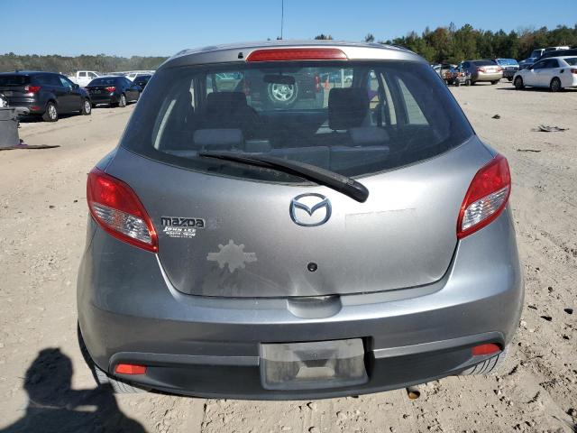 JM1DE1KY7C0149411 - 2012 MAZDA MAZDA2 SILVER photo 6