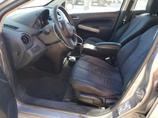 JM1DE1KY7C0149411 - 2012 MAZDA MAZDA2 SILVER photo 7