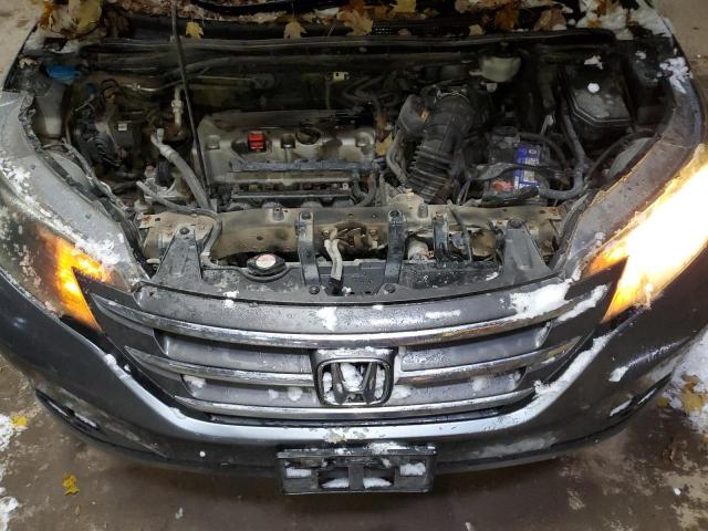 2HKRM4H5XDH109514 - 2013 HONDA CR-V EX GRAY photo 12