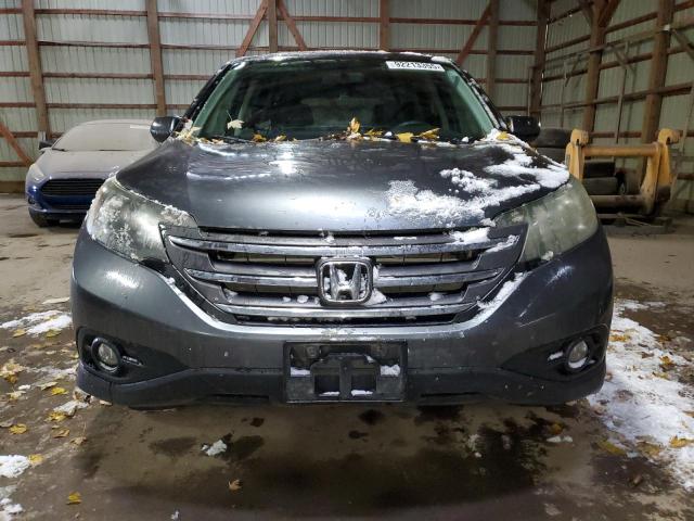 2HKRM4H5XDH109514 - 2013 HONDA CR-V EX GRAY photo 5