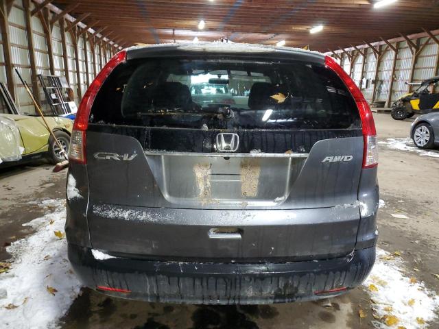 2HKRM4H5XDH109514 - 2013 HONDA CR-V EX GRAY photo 6