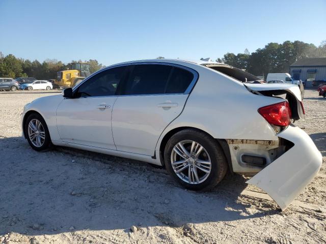 JN1CV6AP3DM710492 - 2013 INFINITI G37 BASE WHITE photo 4