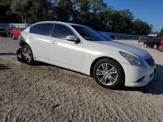 JN1CV6AP3DM710492 - 2013 INFINITI G37 BASE WHITE photo 8