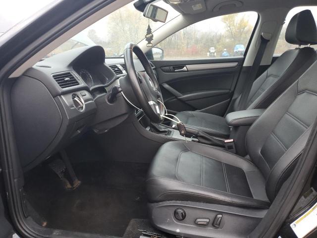 1VWBT7A33EC080284 - 2014 VOLKSWAGEN PASSAT SE BLACK photo 7