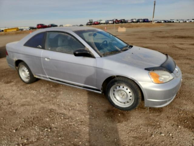 1HGEM22522L817410 - 2002 HONDA CIVIC LX SILVER photo 4