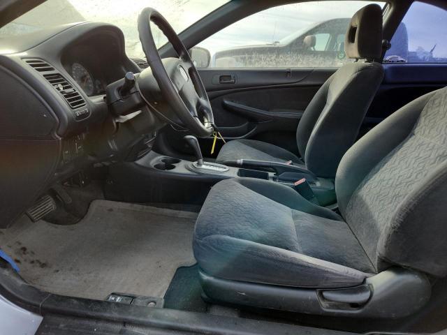 1HGEM22522L817410 - 2002 HONDA CIVIC LX SILVER photo 7