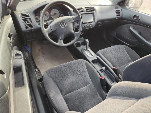 1HGEM22522L817410 - 2002 HONDA CIVIC LX SILVER photo 8