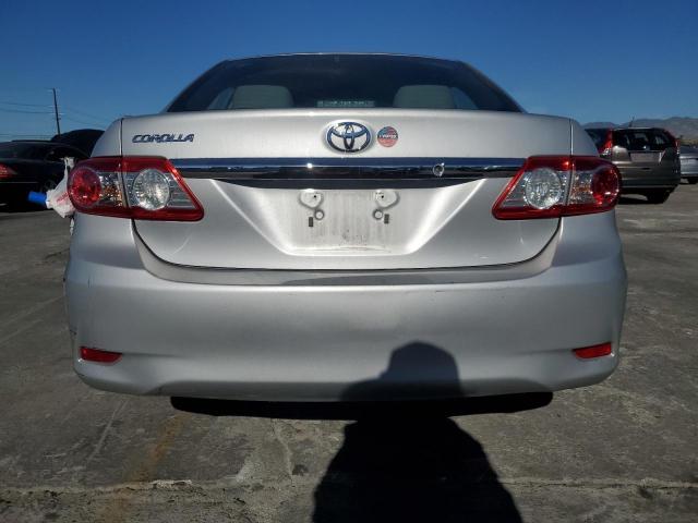 5YFBU4EE0CP061223 - 2012 TOYOTA COROLLA BASE SILVER photo 6
