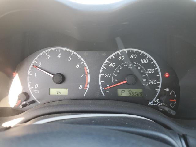 5YFBU4EE0CP061223 - 2012 TOYOTA COROLLA BASE SILVER photo 9