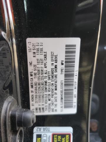 5J6RM4H5XEL023871 - 2014 HONDA CR-V EX 黑色 照片 13