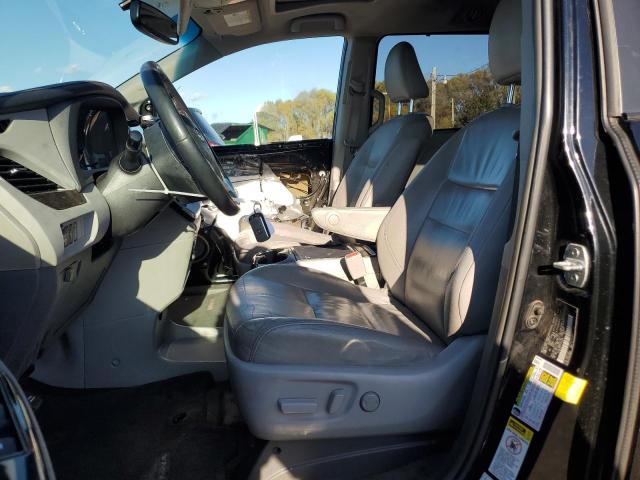 5TDDK3DC2FS104688 - 2015 TOYOTA SIENNA XLE შავი ფოტო 7