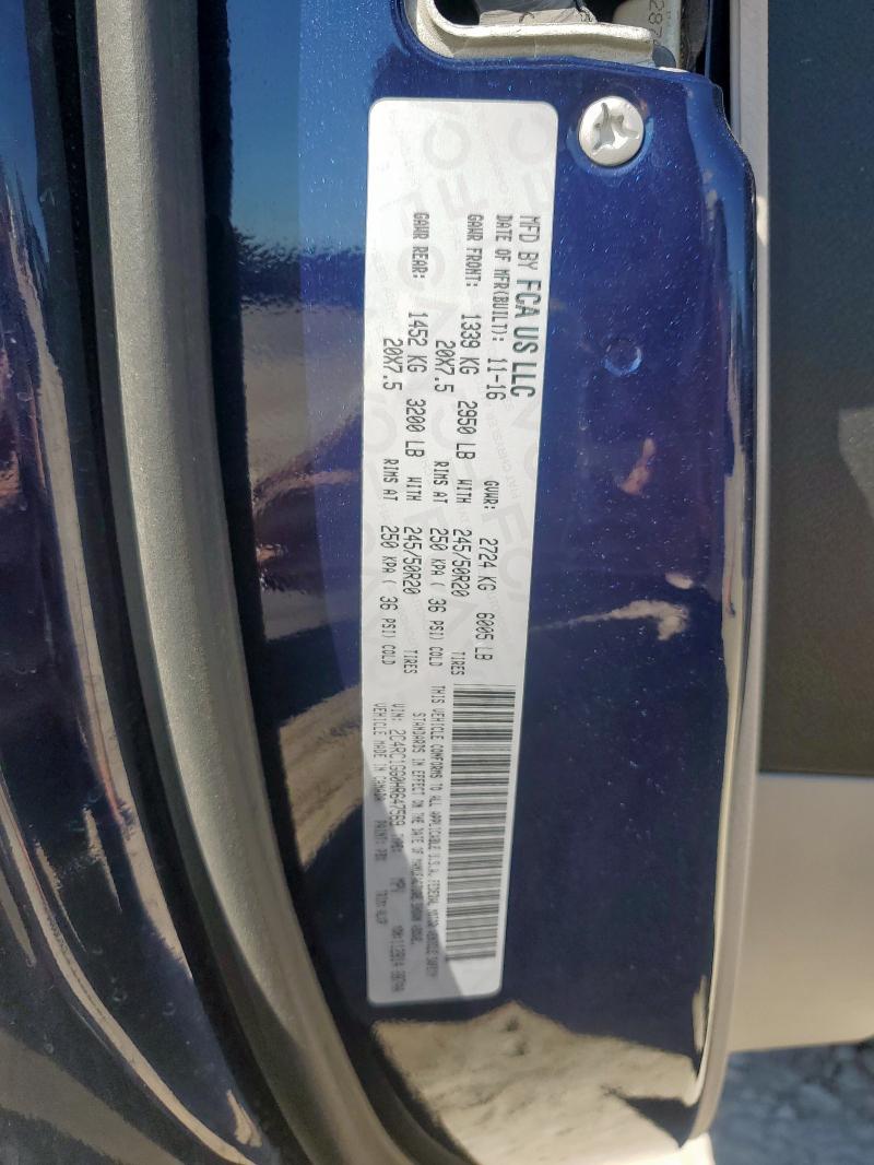 2C4RC1GG0HR647569 - 2017 CHRYSLER PACIFICA LIMITED BLUE photo 13