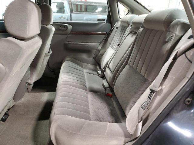 2G1WF55K819337774 - 2001 CHEVROLET IMPALA BLUE photo 10