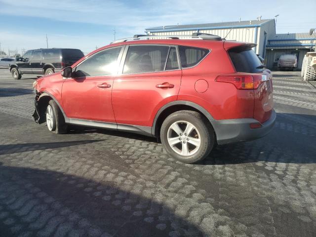 2T3WFREV7DW012035 - 2013 TOYOTA RAV4 XLE RED photo 2