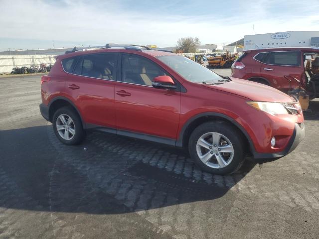 2T3WFREV7DW012035 - 2013 TOYOTA RAV4 XLE RED photo 4
