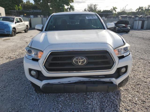 3TMAZ5CN2LM125940 - 2020 TOYOTA TACOMA DOUBLE CAB WHITE photo 5
