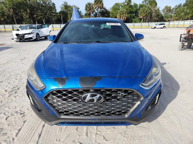 5NPE34AF7KH736379 - 2019 HYUNDAI SONATA LIMITED أزرق صورة 5