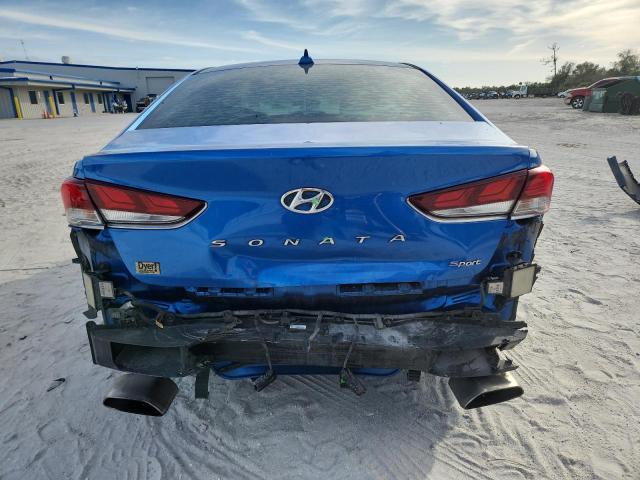 5NPE34AF7KH736379 - 2019 HYUNDAI SONATA LIMITED أزرق صورة 6