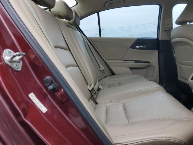 1HGCR2F82DA121836 - 2013 HONDA ACCORD EXL BURGUNDY photo 10