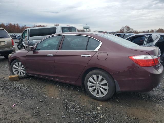 1HGCR2F82DA121836 - 2013 HONDA ACCORD EXL BURGUNDY photo 2