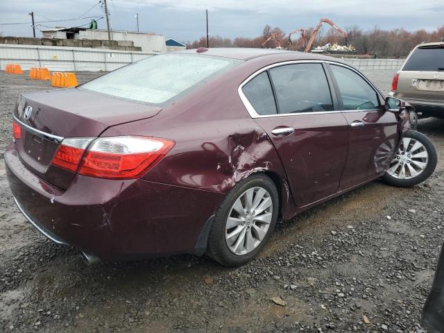 1HGCR2F82DA121836 - 2013 HONDA ACCORD EXL BURGUNDY photo 3
