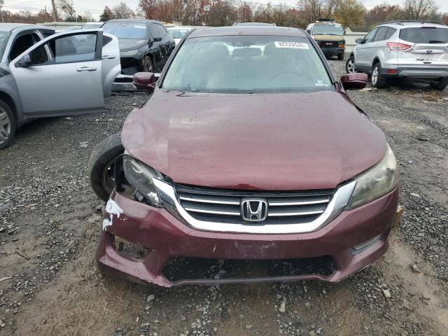 1HGCR2F82DA121836 - 2013 HONDA ACCORD EXL BURGUNDY photo 5