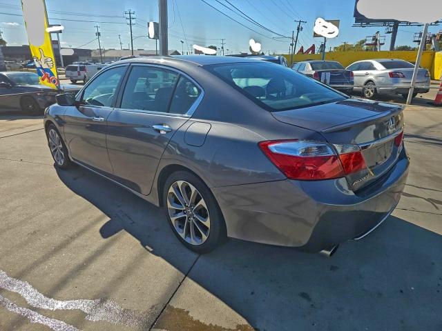 1HGCR2F53DA077996 - 2013 HONDA ACCORD SPORT Сұр фото 3