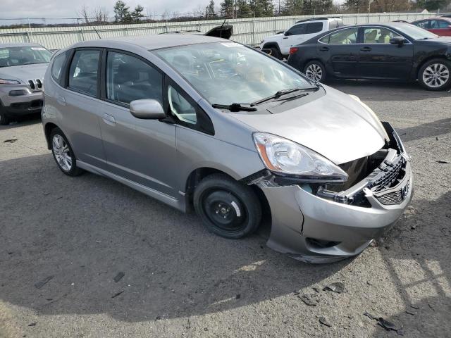 JHMGE88439S045648 - 2009 HONDA FIT SPORT SILVER photo 4