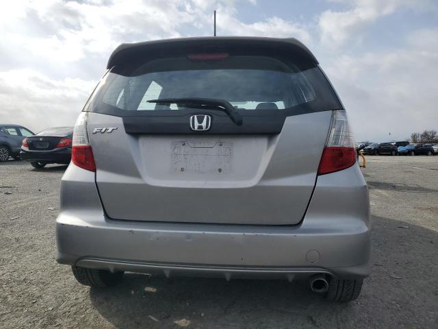 JHMGE88439S045648 - 2009 HONDA FIT SPORT SILVER photo 6