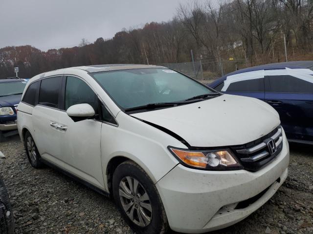 5FNRL5H63EB055572 - 2014 HONDA ODYSSEY EXL WHITE photo 4