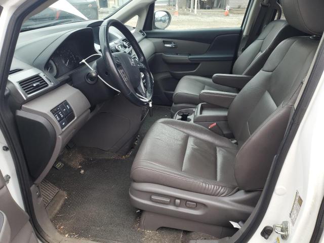 5FNRL5H63EB055572 - 2014 HONDA ODYSSEY EXL WHITE photo 7