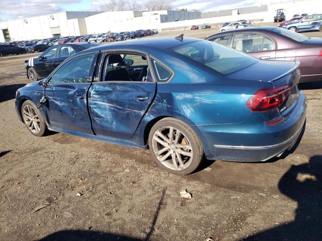 1VWAA7A38JC037720 - 2018 VOLKSWAGEN PASSAT S Blau Foto 2