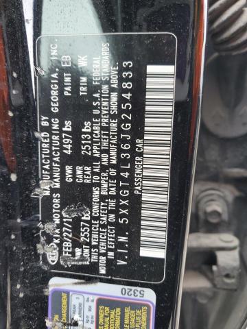 5XXGT4L36JG254833 - 2018 KIA OPTIMA LX BLACK photo 12