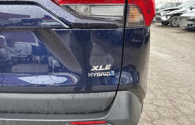 2T3RWRFVXRW191951 - 2024 TOYOTA RAV4 XLE BLUE photo 12