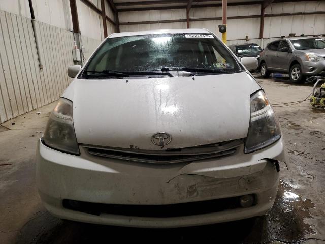 JTDKB20U393491922 - 2009 TOYOTA PRIUS WHITE photo 5
