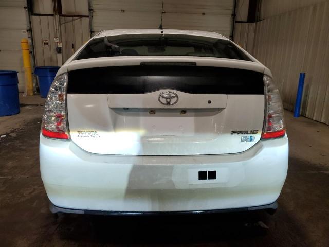 JTDKB20U393491922 - 2009 TOYOTA PRIUS WHITE photo 6