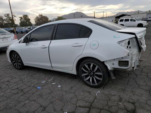 19XFB2F95FE211782 - 2015 HONDA CIVIC EXL WHITE photo 2