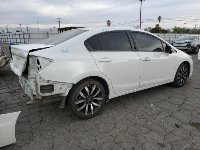 19XFB2F95FE211782 - 2015 HONDA CIVIC EXL WHITE photo 3