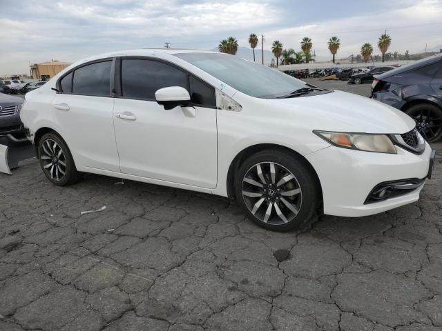 19XFB2F95FE211782 - 2015 HONDA CIVIC EXL WHITE photo 4