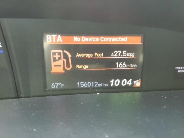 19XFB2F95FE211782 - 2015 HONDA CIVIC EXL WHITE photo 9