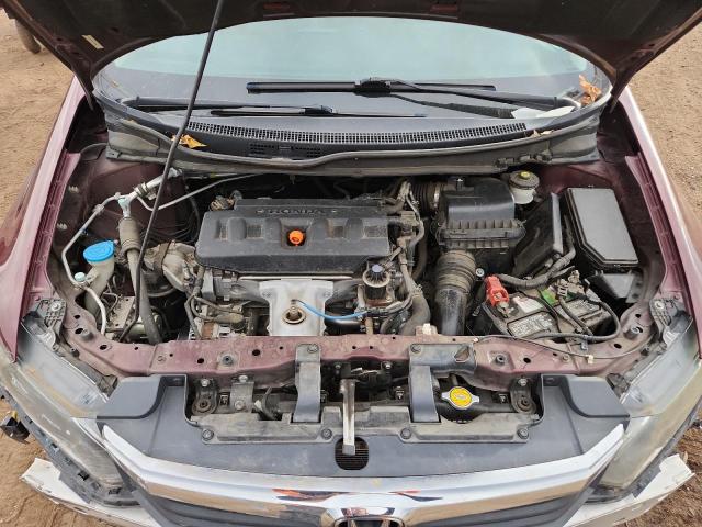 19XFB2F91CE364686 - 2012 HONDA CIVIC EXL 勃艮第红 照片 11