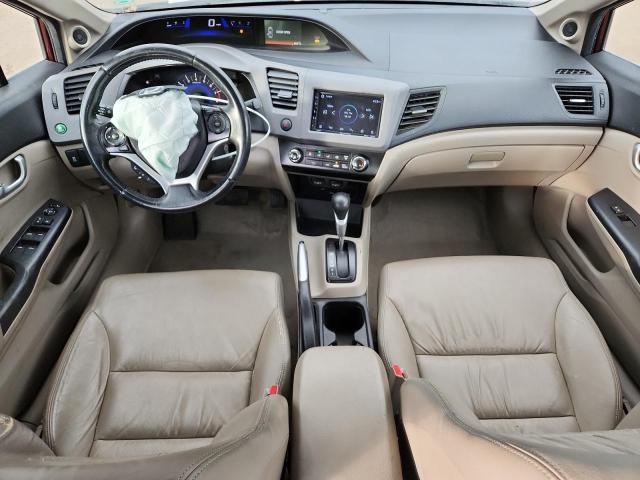 19XFB2F91CE364686 - 2012 HONDA CIVIC EXL 勃艮第红 照片 8