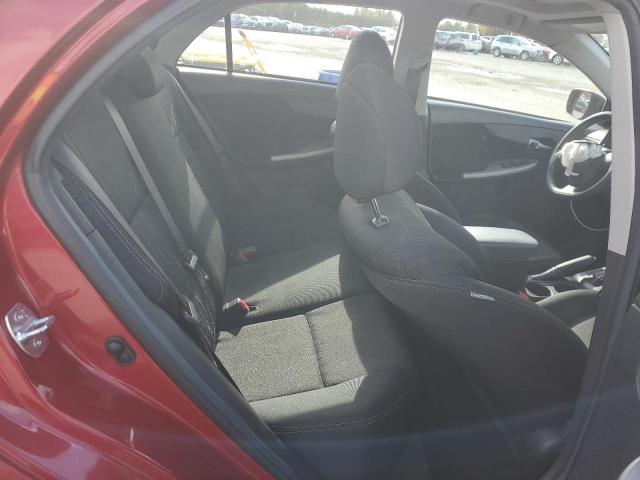2T1BU4EE6DC063334 - 2013 TOYOTA COROLLA BASE 红色 照片 10