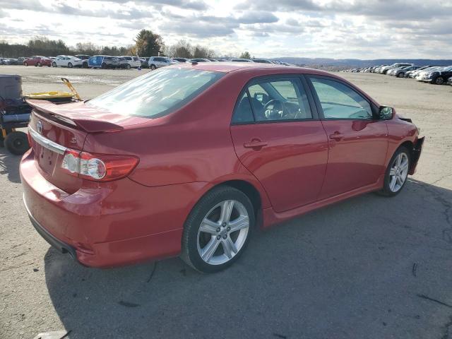 2T1BU4EE6DC063334 - 2013 TOYOTA COROLLA BASE 红色 照片 3