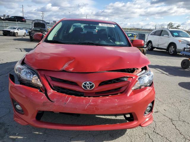 2T1BU4EE6DC063334 - 2013 TOYOTA COROLLA BASE 红色 照片 5