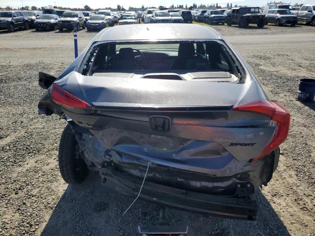 2HGFC2F80MH521779 - 2021 HONDA CIVIC SPORT ნაცრისფერი ფოტო 6