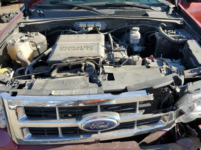 1FMCU9EG5BKB44433 - 2011 FORD ESCAPE LIMITED MAROON photo 12