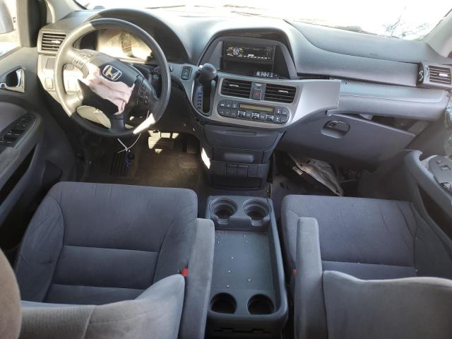 5FNRL38457B058253 - 2007 HONDA ODYSSEY EX BLUE photo 8