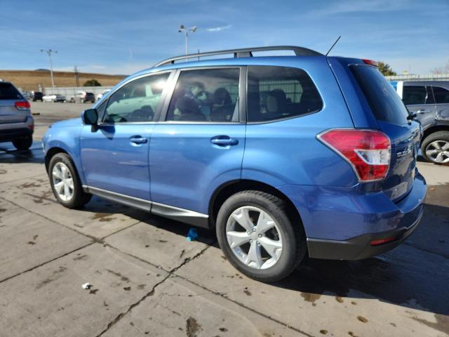 JF2SJADC2FG536160 - 2015 SUBARU FORESTER 2.5I PREMIUM Blau Foto 2
