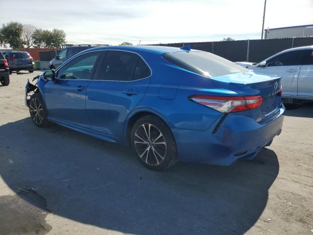 4T1B11HK8KU188081 - 2019 TOYOTA CAMRY L BLUE photo 2